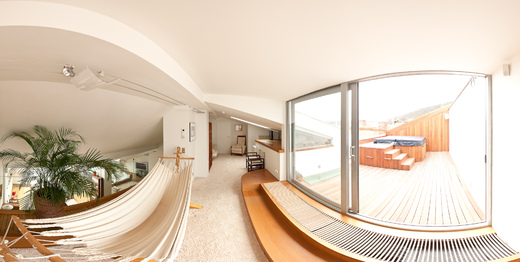 Loft Janáčkovo nábřeží - Průhled na verandu SPH1 - 12554x6329.jp